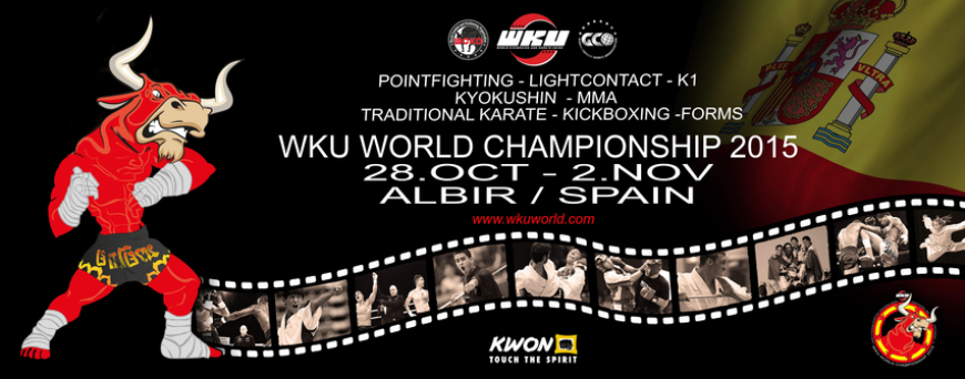 WKU World Champianship 2015 Albir I Spanien